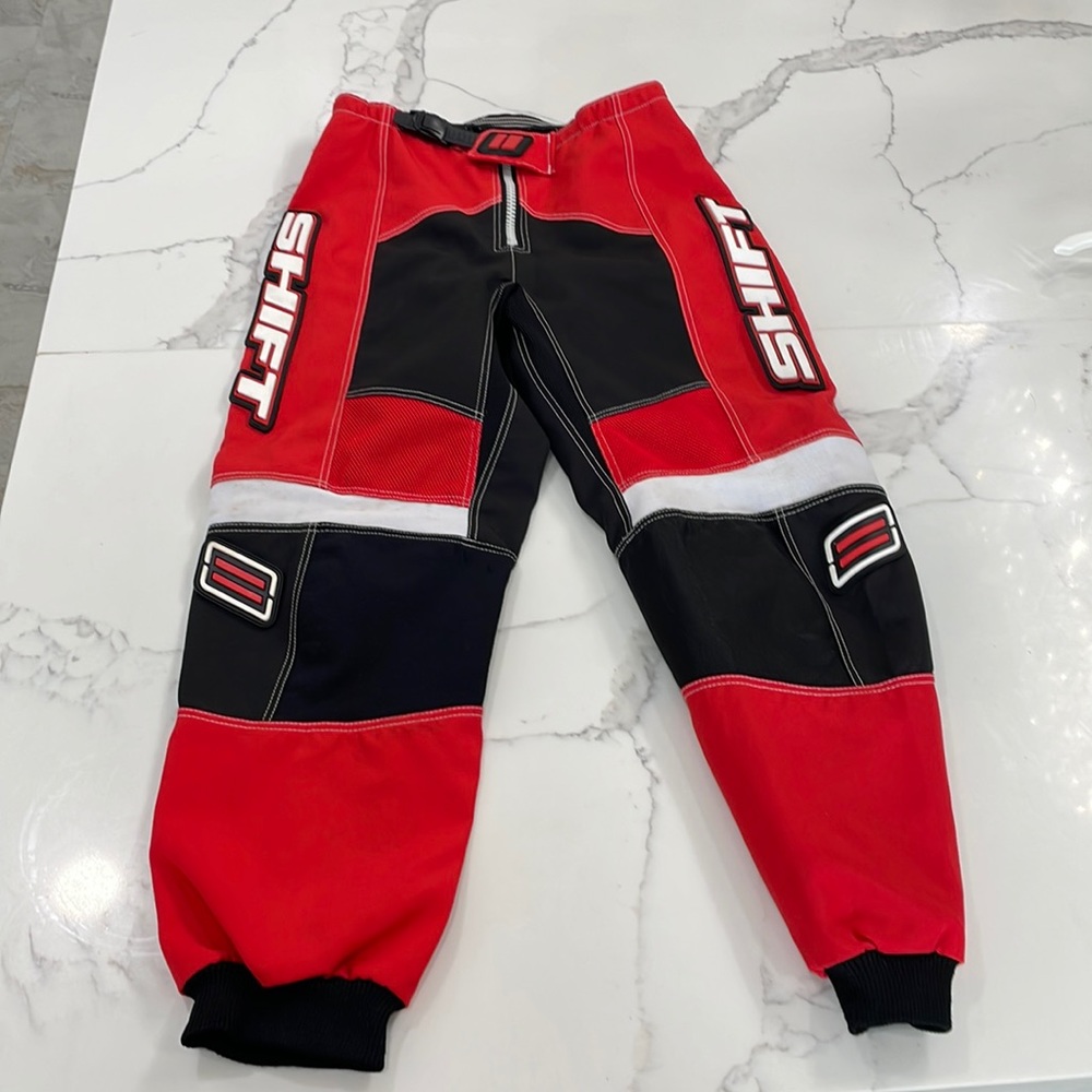Shift Advanced Dirt Bike Racing Pants. Youth Size 12-14 28